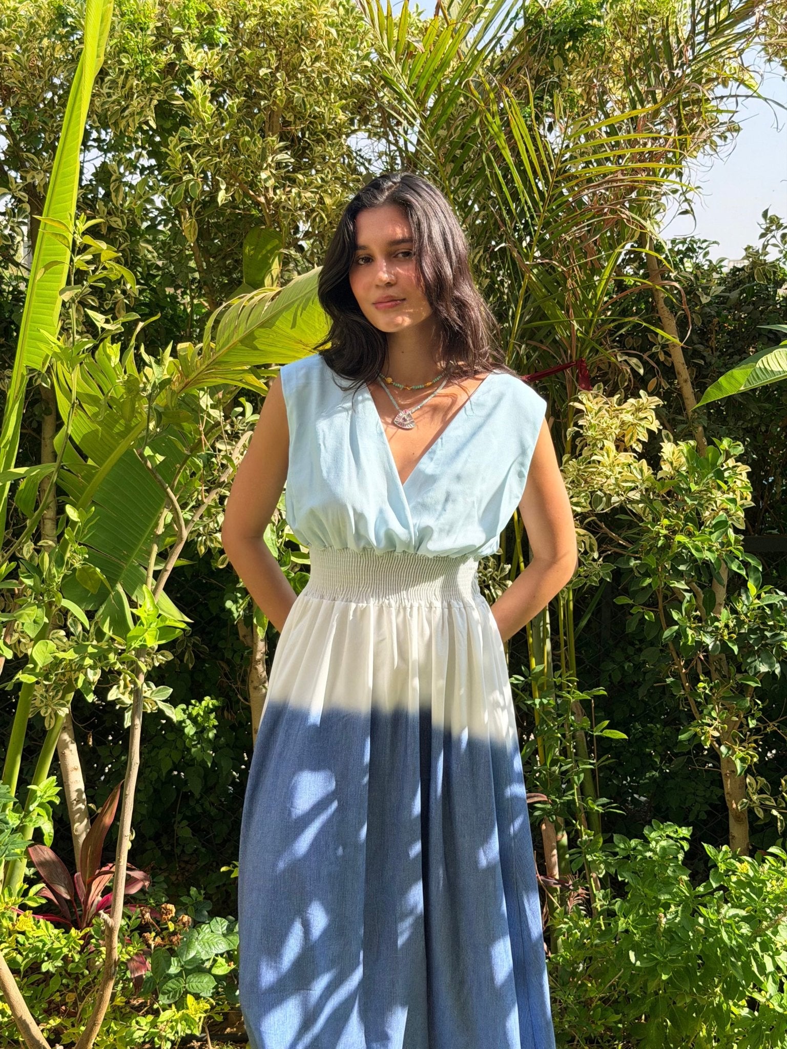 Blue Ombré Dress