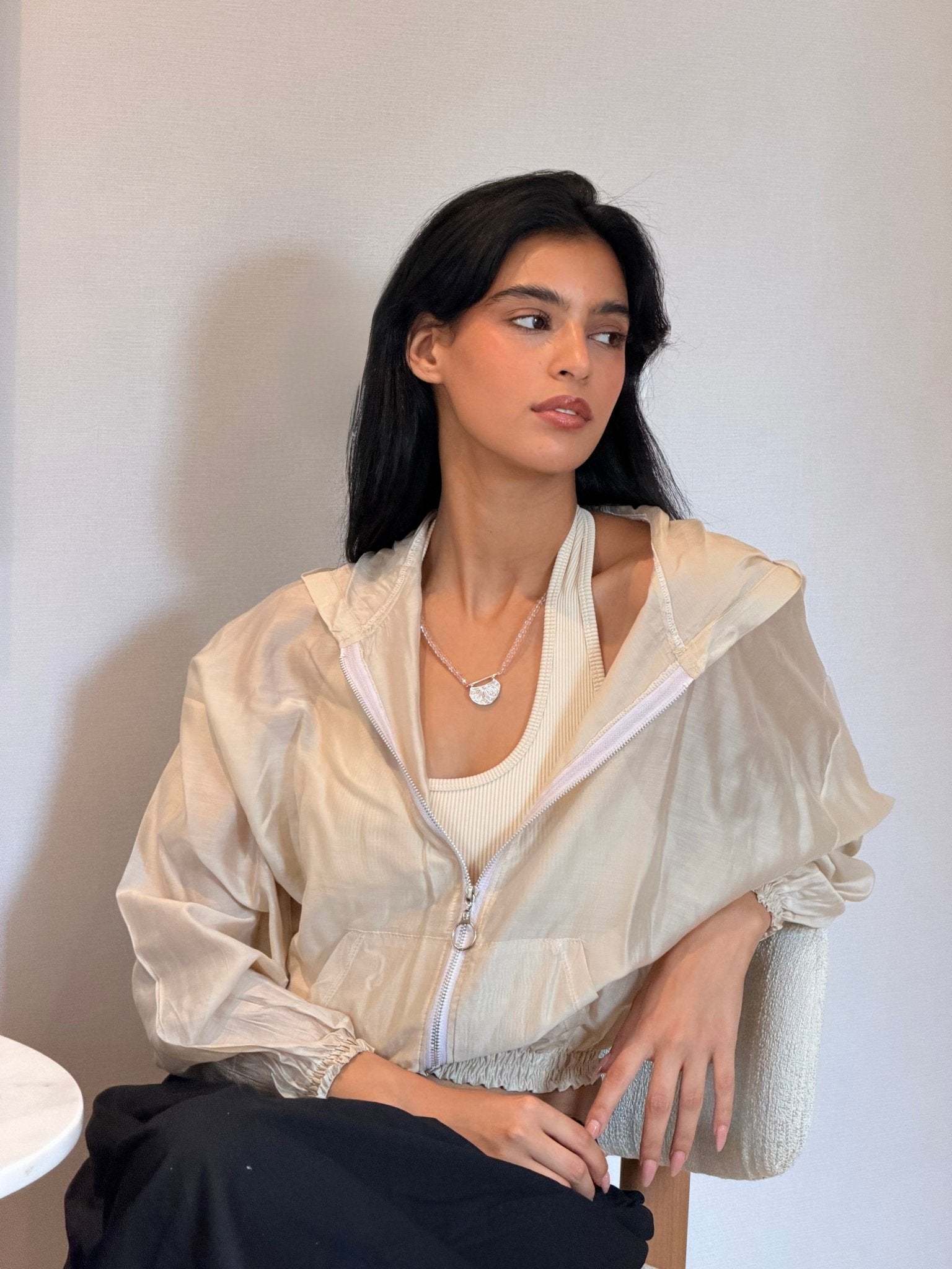 Organza Bomber Jacket - Cozy Up