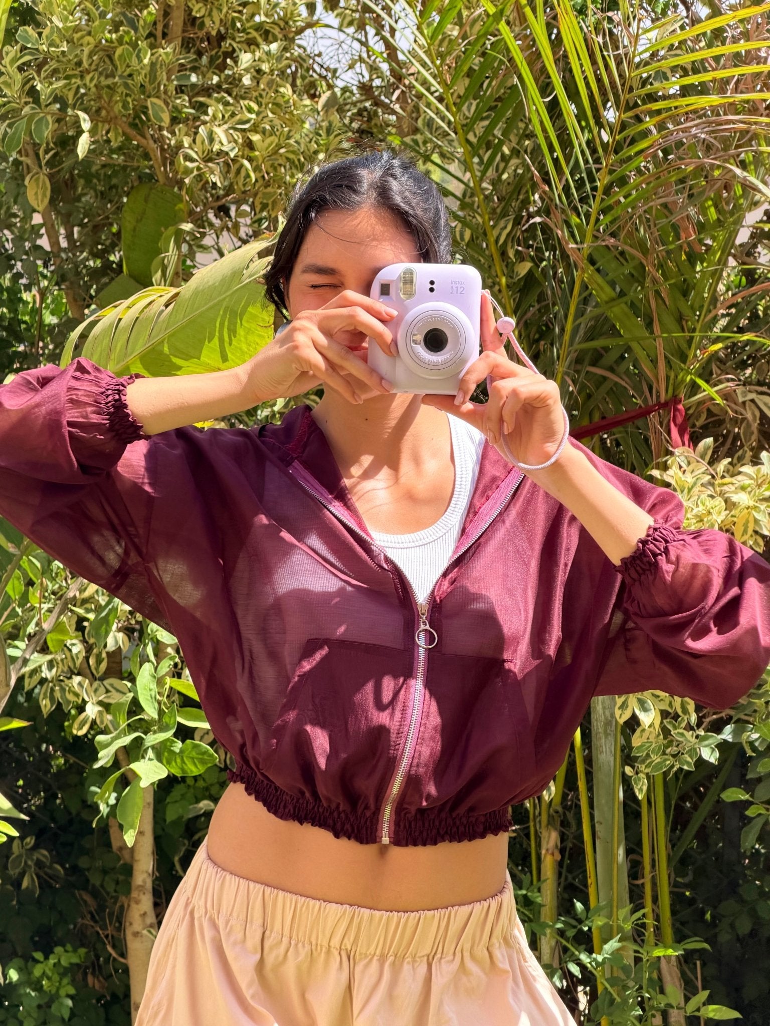 Organza Bomber Jacket - Cozy Up