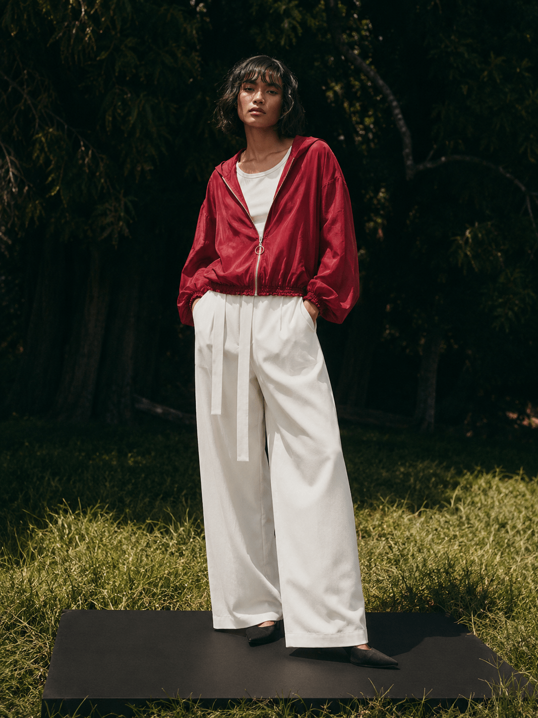 Organza Bomber Jacket - Cozy Up