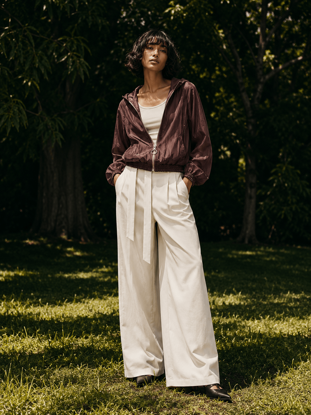 Organza Bomber Jacket - Cozy Up