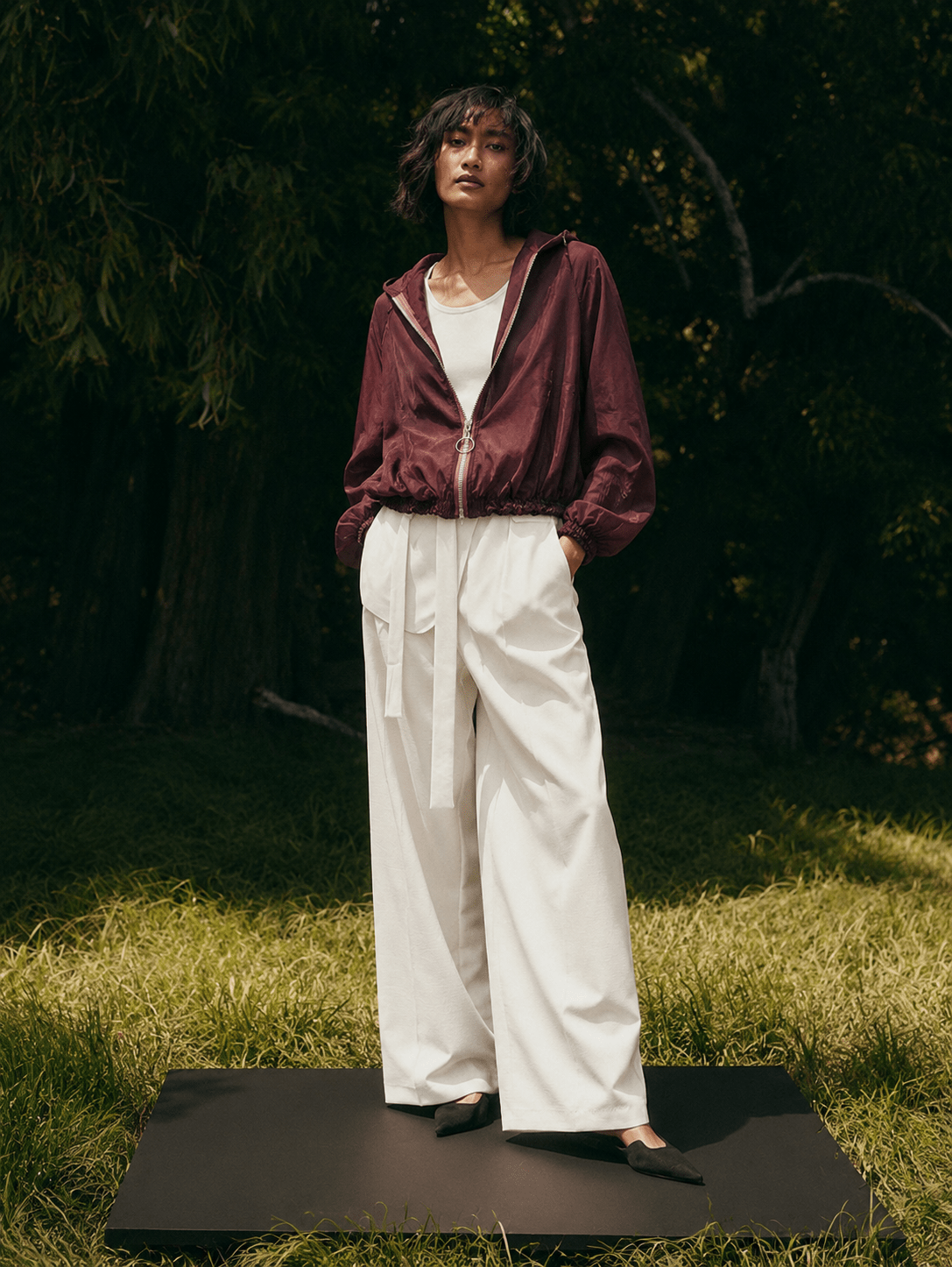 Organza Bomber Jacket - Cozy Up